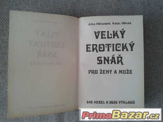 Velký erotický snář – fotografie 2