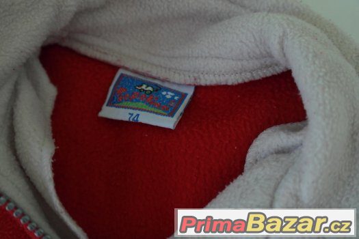 fleece mikina topolino, vel 74 - 4-7 měsíců – fotografie 2