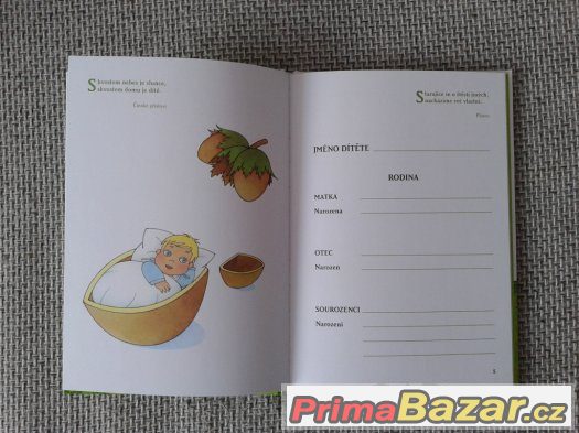 Pamětní knížka děťátka – fotografie 2