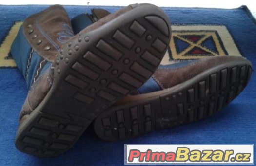 detske zimni kozacky zn.33 zn.OLIVER,s koziskem,na zip,levne – fotografie 3