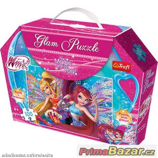 Puzzle GLAM třpytivé - Winx Magické víly – fotografie 1