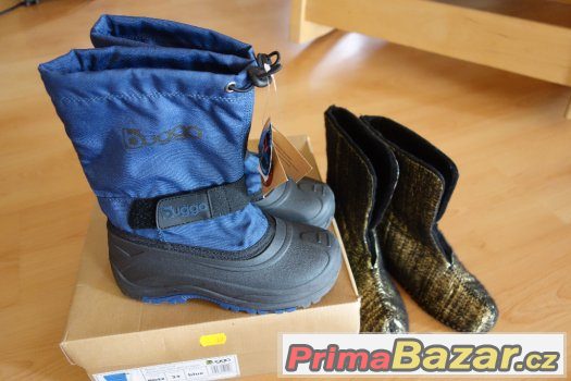 nové sněhule,sněhulky zimní boty bugga vel 33 – fotografie 3