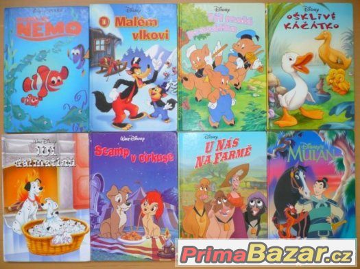 Knížka disneyU nás na farmě,Mulan,Ošklivé Kačátko,Scamp v ci – fotografie 1