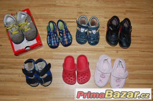 6x boty vel. 23-25 + holinky 23/24 – fotografie 1