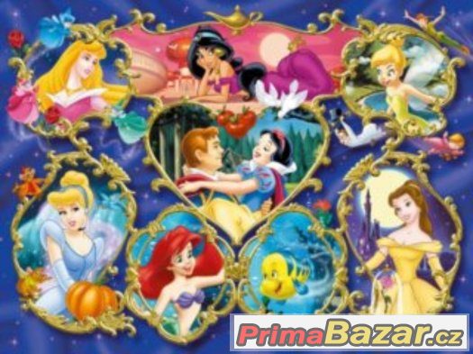 Puzzle Ariel,Zvonilka,Popelka,Sněhurka,Bella 300d – fotografie 2