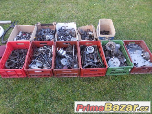 MIX ORIGINÁL POUŽITÝCH DÍLŮ JAWA, ČZ, SIMSON, PIONÝR... – fotografie 1