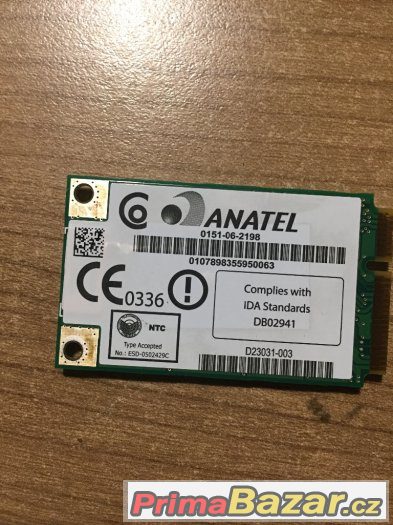 Prodám Wi-Fi kartu Intel – fotografie 2