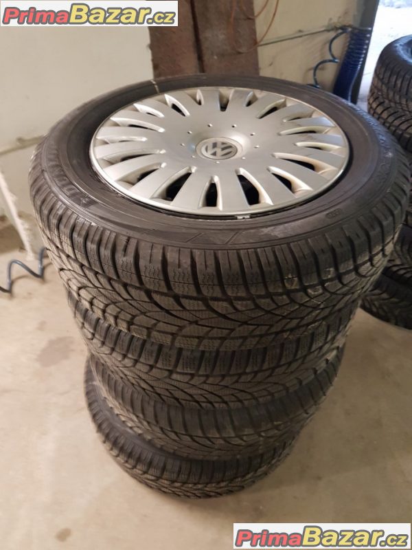 sada plechove disky VW Audi 1J0601027 3xpoklice 5x100 6.5jx16 et42