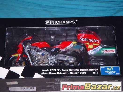 modely motocyklů 1:24 - 1:12 – fotografie 5