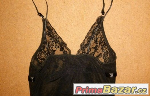 Sexy černá košilka vel. M – fotografie 5