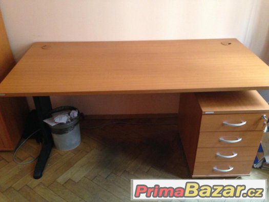 Kancelářský stůl HOBIS -CROSS pracovní rovný 160 cm č.013 – fotografie 2