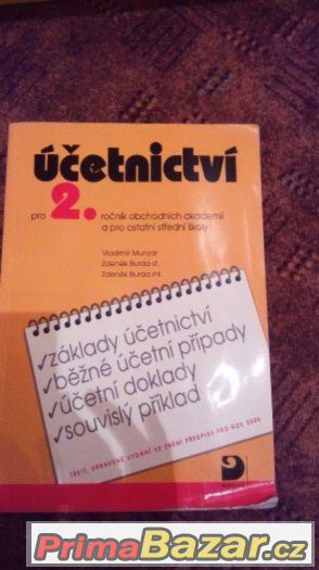 Účetnictví pro 2. ročník OA a pro ostatní SŠ – fotografie 1