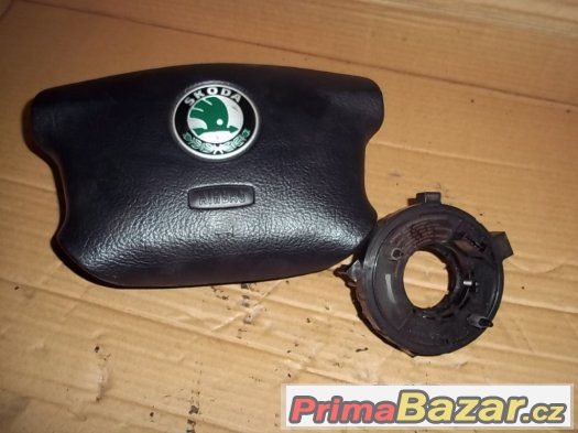 Volantový Airbag Škoda Octavia I s kroužkem pod volant – fotografie 1