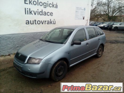 Škoda Fabia combi 1.2 HTP 47kw rok 2003 – fotografie 1