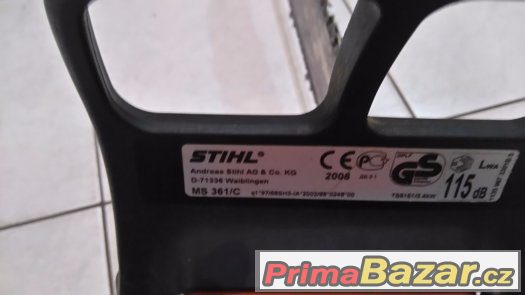 Prodám Stihl MS361 – fotografie 3