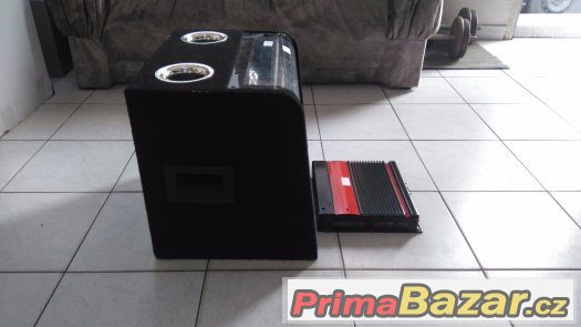 Prodám Aktivní subwoofer Honda +zesilovač 600W – fotografie 3