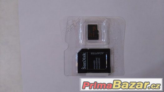 Scandisk Ultra 128GB HC1+ SD adaptér – fotografie 1