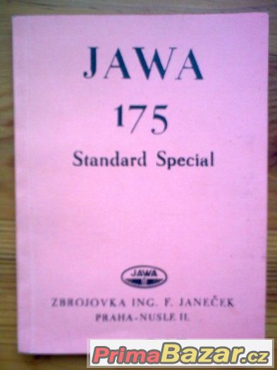 Příručka JAWA 175 Standard Special – fotografie 1