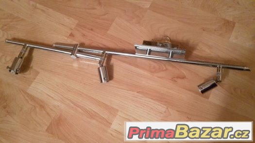 Lustr Brilux, model Risto 33, 3-ramenný, otočný – fotografie 1
