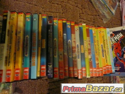 dětská DVD cca 200 ks dohromady za 400,- Kč – fotografie 1