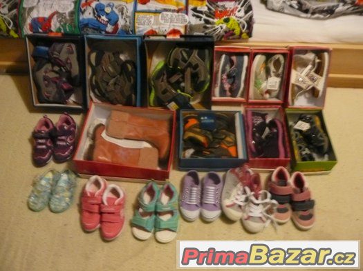 dětské botičky, nenošené, nové, velikost 23 až 26 – fotografie 1