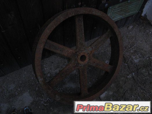 řemenice průměru 57cm. – fotografie 3