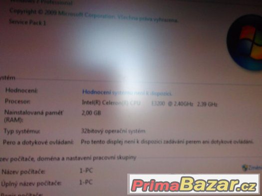 PC stolní 2jádro, 2,5 GHz, 2GB RAM, HDD300GB, 6xUSB – fotografie 3