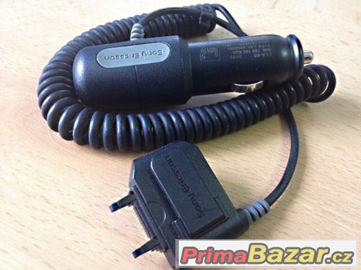 autonabíječka a USB kabel na starší Sony Ericsson (vidličky) – fotografie 3