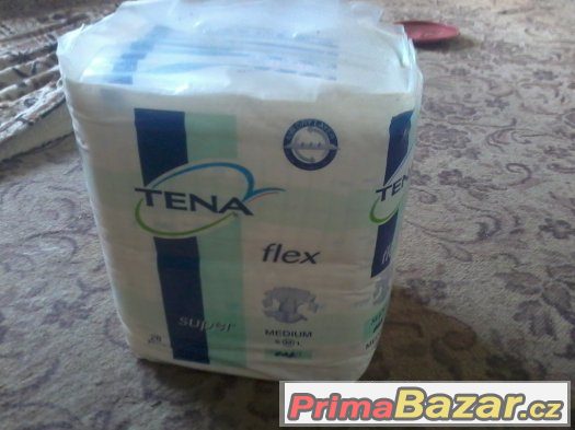 Plenkové kalhotky TENA FLEX super medium - 28 ks orig.balení – fotografie 1