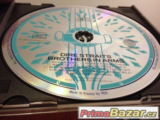 CD  Dire Straits - Brothers in Arms (1985) – fotografie 3