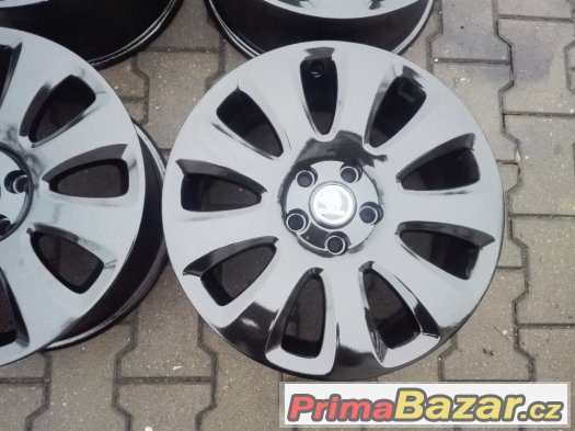Alu kola 5x112 R17 Callisto - Škoda Superb II, Octavia II – fotografie 4