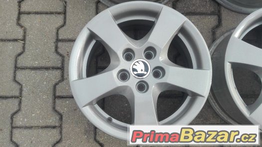Alu kola 5x100 R14 - Škoda Fabia I, Roomster, VW Polo – fotografie 3