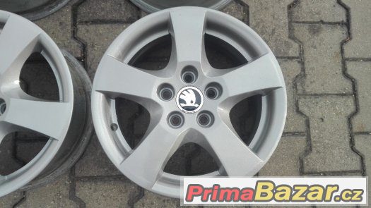 Alu kola 5x100 R14 - Škoda Fabia I, Roomster, VW Polo – fotografie 4