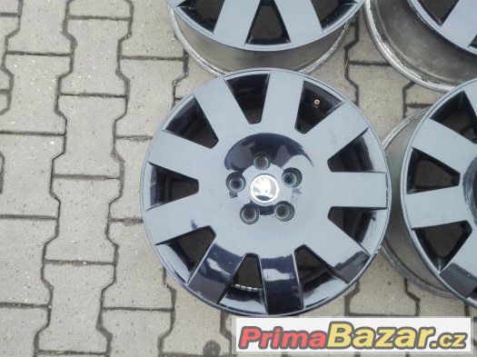 Alu kola 5x112 R17 CUBIC - Škoda Superb I, Octavia II – fotografie 3