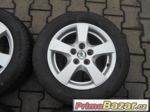 Alu kola 5x100 R14 - Škoda Fabia I, Roomster, VW Polo – fotografie 4