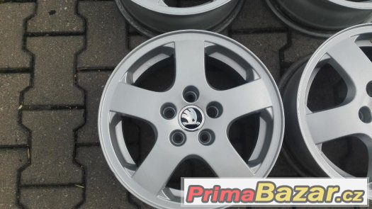 Alu kola 5x100 R14 - Škoda Fabia I, Roomster, VW Polo – fotografie 3