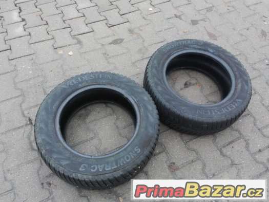 2x zimní pneu Vredestein 185/60/14 - Škoda Fabia, VW Polo – fotografie 1