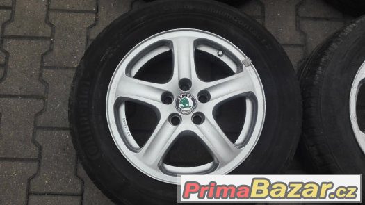 Alu kola 5x100 R15 - Škoda Octavia I, Fabia I, VW Golf IV – fotografie 3