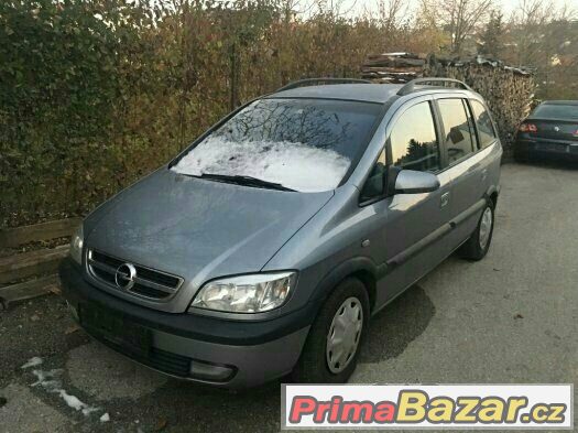 Opel Zafira 2.0 DTi R.v. 7/2004 7 Míst – fotografie 5