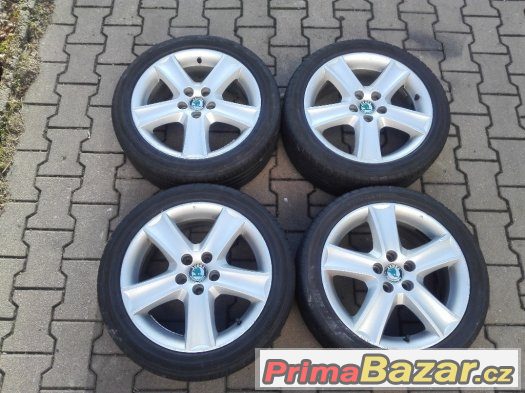 Alu kola 5x100 R16 Poli - Škoda Fabia I, Roomster, Octavia I – fotografie 2