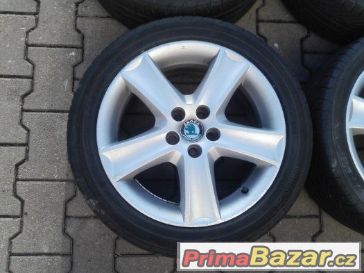 Alu kola 5x100 R16 Poli - Škoda Fabia I, Roomster, Octavia I – fotografie 3