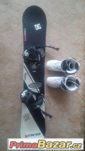 Snowboard + vázání + boty – fotografie 2