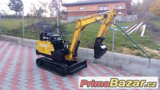 MINIBAGR KOMATSU PC-03 800KG – fotografie 1