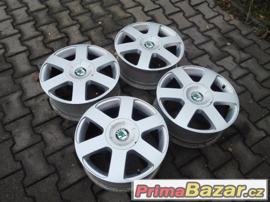 Alu kola 5x112 R16 VEGA - Škoda Octavia II, VW Touran – fotografie 1
