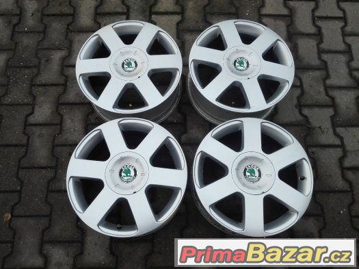 Alu kola 5x112 R16 VEGA - Škoda Octavia II, VW Touran – fotografie 2