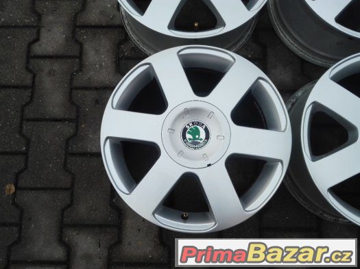 Alu kola 5x112 R16 VEGA - Škoda Octavia II, VW Touran – fotografie 3