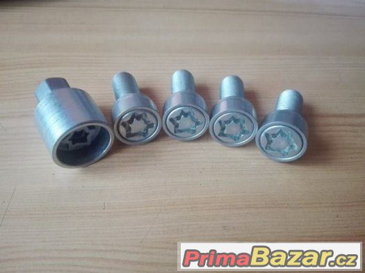Bezpečnostní šrouby kol  - orig. Škoda 000071597C – fotografie 2