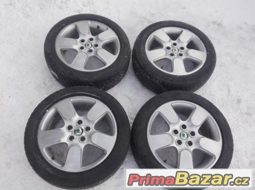 Alu kola 5x112 R17 PROTEUS - Škoda Octavia II Scout – fotografie 2