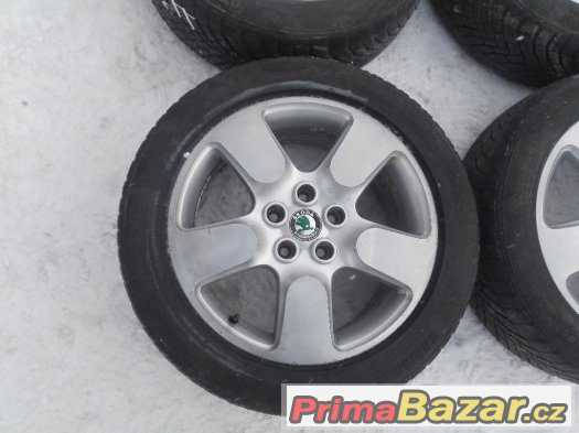 Alu kola 5x112 R17 PROTEUS - Škoda Octavia II Scout – fotografie 3