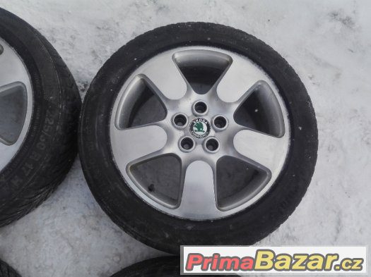 Alu kola 5x112 R17 PROTEUS - Škoda Octavia II Scout – fotografie 4
